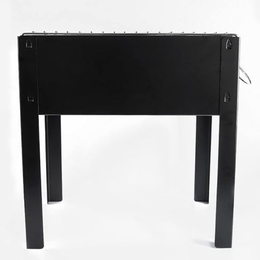 JSEIAJB Bbq Grill Stainless Steel Four-legged Rectangular Barbecue Grill Bbq Accessories for Outdoor Camp Picnic - Image 2