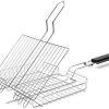 BBQ Grill Outdoor Barbecue Grill Outdoor Barbecue Net Picnic BBQ Plate Kitchen Barbecue Accessories Durable kitchen Tool with Handle