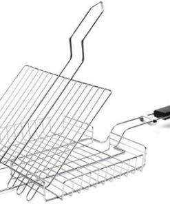 BBQ Grill Outdoor Barbecue Grill Outdoor Barbecue Net Picnic BBQ Plate Kitchen Barbecue Accessories Durable kitchen Tool with Handle