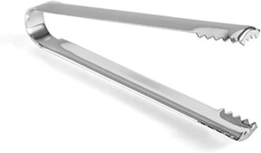 Mini Tongs Grilling Tongs Long Stainless Steel Kitchen Tongs Cooking Tongs Ice Cube Tongs Cooking Tools Accessories BBQ Tools Tongs - Image 2