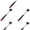 Balacoo 5pcs Grill Rack Cleaner BBQ Accessories Tools BBQ Brush Long Handle Stainless Steel Pp Material for Easy Cleaning