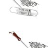 Jutagoss BBQ Grill Tool Set, Stainless Steel Barbecue Grilling Accessories with Carrying Case, Includes Spatula, Tongs, Skewers, 6 Pieces Set 4