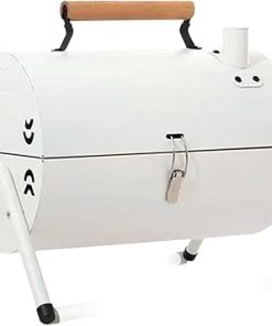 Ergocar BBQ Grill, 2 in 1 Table Top BBQ Grill, Portable Iron BBQ with Baking Tray, Charcoal Grill with Stand, for Outdoor Picnic Garden Terrace Camping Trip
