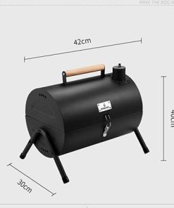 LXXL portable barbecue grill BBQ Grill，Portable Freestanding Outdoor Oven, Outdoor Cooker barbecue grill accessories 2