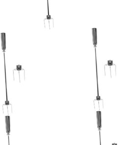 BESPORTBLE 5 Sets Versatile Cooking Fork Set Air Fryer Accessories Meat Fish Grilled Forks for Barbecue and Camping Activities