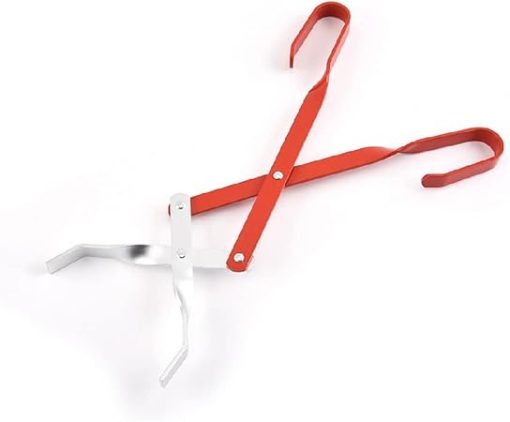 OUSIKA DOUBA BBQ Charcoal Pliers BBQ Charcoal Clamps Aluminum BBQ Tools Tongs BBQ Clamps Portable Clamps BBQ Accessories Barbecue