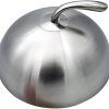 Stainless Steel Steaming Cover Serving Food Cover with Handle for Kitchen, Griddle, Parties Cooking Indoor or Outdoor -24Cm