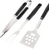 BBQ Grill Accessories, Heavy Duty BBQ Grill Tools Set for Men, Stainless Steel Grilling Accessories Kit for Smoker, Camping, Kitchen, Extra Thick Barbecue Utensil Gifts