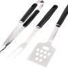 BBQ Grill Accessories, Heavy Duty BBQ Grill Tools Set for Men, Stainless Steel Grilling Accessories Kit for Smoker, Camping, Kitchen, Extra Thick Barbecue Utensil Gifts