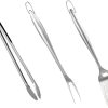 Bag Clips for Food Stainless Steel Food Tongs Non-Slip Barbecue Steak Tongs Kitchen Accessories Food Clip Cooking Tools Kitchen Gadgets 4