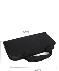 12PCS Stainless Steel BBQ Tools Set with Storage Bag Grilling Gear for Outdoor for Camping Picnic BBQ 2