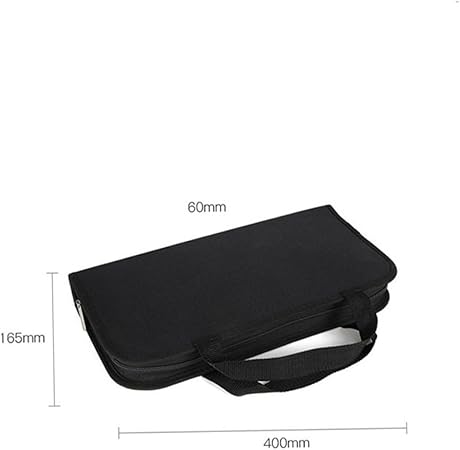 ABOOFAN 12Pcs Stainless Steel Tools Set with Carry Bag Essential Grill Accessories for Outdoor Cooking for Picnic and Camping Black 2 ABOOFAN 12Pcs Stainless Steel Tools Set with Carry Bag Essential Grill Accessories for Outdoor Cooking for Picnic and Camping Black - Image 2