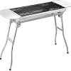 BBQ Rack Skewer Barbecue Grill Baking Tray Rack for Air Fryer Double-Deck Home Replacement Barbecue 3