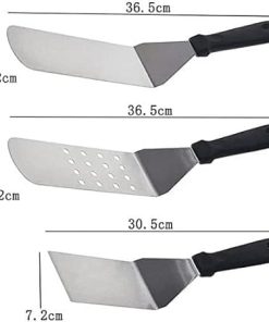 BBQ Grill Accessories, Heavy Duty BBQ Grill Tools Set for Men,Stainless Steel Grilling Accessories Kit, Camping, Kitchen, Extra Thick Barbecue Utensil Gifts，Gift for Grilling Lover Outdoor 2