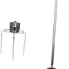 Mipcase 5sets Griddle Spatula Holder Metal Rack Outdoor BBQ Utensil Holder Easy Install 2pcs*5 3