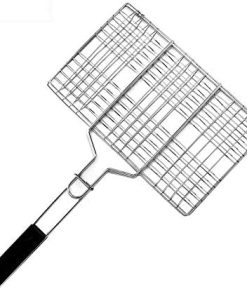 BBQ Grill Outdoor BBQ Grill Mat Reusable Barbecue Mesh Clip Mat Non-Stick Kitchen Cooking Grilling Mat Liner Outdoor BBQ Accessories