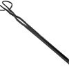 POPETPOP Professional Charcoal Clamp for Camping and Barbecues Durable Iron Fireplace Tong Practical Bbq Accessory for Outdoor Gatherings and Family Picnics Random Style