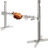 Electric Rotisserie Grill Kit, 53" Automatic BBQ Rotisserie Spit Rack Tool with Electric Motor for Pig Hog Lamb Outdoor Picnic Party Campfire