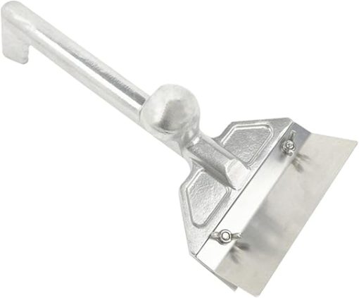 Totority Grill Scraper Griddle Accessories for Cleaning Non-Slip Handle Long Reach