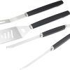 Stainless Steel Grill Tool Set, 5-Piece Heavy-Duty Grill Accessories, Rust-Proof and Heat-Resistant Grill Tools, Outdoor Camping Grill Set, Professional-Grade Grill Gifts 3