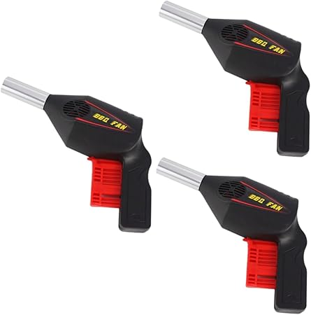 PAREKS 3pcs Camping Tools Charcoal Tool Portable for Crank Blowing Coal Fan Grill Blower Mini Grills Hand Stove Bbq Manual Air Accessory Starter Barbecue Fireplace Fast Outdoor Fire/1006 2 PAREKS 3pcs Camping Tools Charcoal Tool Portable for Crank Blowing Coal Fan Grill Blower Mini Grills Hand Stove Bbq Manual Air Accessory Starter Barbecue Fireplace Fast Outdoor Fire/1006 - Image 2