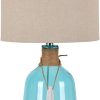 Crestview Collection CVABS1872 29.5"H Glass Table LAMP 1PK/2.33' Lighting