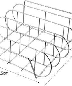 POPETPOP Grill Burner Replacement Bbq Grill Accessories Grilling Set Bbq Tool Sturdy Steak Rack Easy Clean-up 2