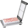 Barbecue Skewers Meat Skewer Tool, Multifunction Stainless Steel Barbecue Meat Skewer Machine, Vertical Shish Skewer Device Box, for Home Kitchens Commercial Restaurants Outdoor Picnic
