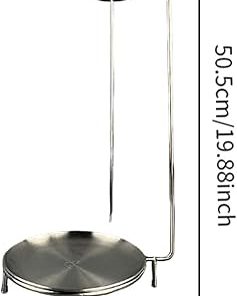 Grill Vertical Stand Kebab Hanger with Drip Tray Skewer Holder 2