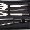 Stainless-Steel Grilling Utensil Tools Set, Grill Accessories Gift for Professional Barbecue with Storage Bag 4