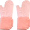Gloves Kitchen Baking Oven Mitts Microwave o ven Special Thickened Kitchen Gloves Grill BBQ Cooking Glove(Black)
