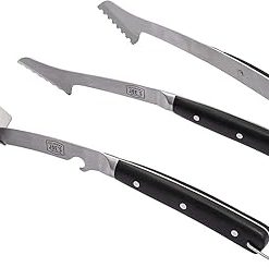 Oklahoma Joe's 7826131R06 Blacksmith 2pc Tool Set, Black