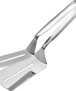 Bbq tongs, BBQ 304 Stainless Steel Frying Shovel Clip Multifunctional Steak Bbq Tongs Pancake Fried Pizza Steak Fish Spatula Bread Kitchen Tool Accessories