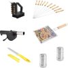Grill Pan Accessory Kit Grill Tool with Heavy Duty Spatula 5 Piece Grill Grill Accessories Set for Chefs 4