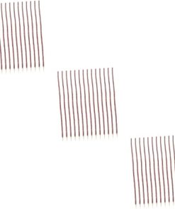 BESPORTBLE 3sets Wooden BBQ Forks Set BBQ Skewers for Grilling Barbecue Grill Tools Perfect for Outdoor 100pcs*3