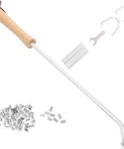 3 Sets Grill Utensils Set BBQ Tools with Stainless Steel Branding Iron BBQ Accessories Meat Branding Iron