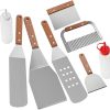 BBQ Tool Set, Aluminum Box Stainless Steel Grill Set, Portable Case，18-Piece 3