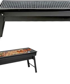 BBQ Grill Folding Barbecue Charcoal Grill BBQ Baking Folding BBQ Tool Kits Outdoor Cooking Camping Hiking Picnic Accessory Picnic 2