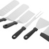BESPORTBLE Camping 8pc Grill Utensil Set Tool Kit Stainless Steel Spatula Grill Accessories Multi-Functional for Outdoor Use 3
