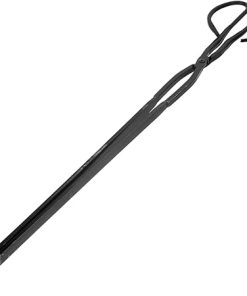 Long Handle Charcoal Tongs Durable Outdoor Tool for Camping and Home Fireplace Use Versatile Charcoal Clip for Grilling and Fire Pit Random Style