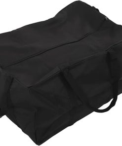 Waterproof BBQ Tools Carry Bag, Portable BBQ Grilling Tool Storage Tote Bag, Outdoor BBQ Grill Accessories Bag for Camping Picnic