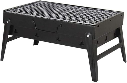 Foldable BBQ Grills Patio Barbecue Charcoal Grill Stove Stainless Steel Outdoor Camping Picnic Barbecue BBQ Accessories Tools