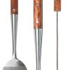 Outdoor Grilling Baskets Grill Bbq Equipment Tools Set Camping Camper Campfire Barbecue Cooking Utensils Kit Picnic Cookware Accessories Necessities Essentials Gear Stuff Must Have Gadget Needs Things 4