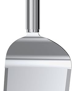 RÖSLE plancha Wide Spatula BBQ Spatula with Rounded Corners for Turning Meat and Vegetables, 18/10 Stainless Steel, Dishwasher Safe