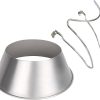 Music City Metals 69762 Gloss Cast Iron Cooking Grid Replacement for Gas Grill Model Brinkmann 810-9200-0, Set of 2 4