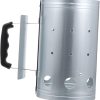 BESPORTBLE Outdoor Portable Charcoal Bucket Chimney Starter BBQ Tool Fast Ignition for Camping Grill