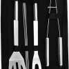 MaGiLL Accessories Kit Outdoor Bbq Tools Set Tools Griddle Accessories Set Stainless Steel Grill Bbq Spatula Kit 4