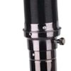 Extendable Barbecue Exhaust Pipe BBQ Chimney Accessories Easy Installation Roast Meat Shop Commercial Use Flexible 71-220cm, Black