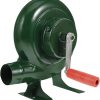 Outdoor Use Hand-powered Bbq Air Blower Camping Barbecue Fan Fire Blower Portable Outdoor Fan for Grill Manual