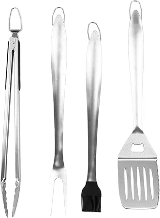 Upgrade Your Grilling Game with Our Stainless Steel Grilling Kit: The Ultimate BBQ Grill Tools Set for Perfect Outdoor Cooking Experience Upgrade Your Grilling Game with Our Stainless Steel Grilling Kit: The Ultimate BBQ Grill Tools Set for Perfect Outdoor Cooking Experience
